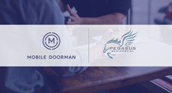Pegasus Residential and Mobile Doorman Announce Nationwide Partnership. The apartment manager will launch the custom apps across 90 percent of its portfolio.