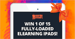 win one of 15 fully-loaded elearning ipads