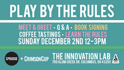 The New Rules of Coffee Book Tour at the Crimson Cup Innovation Lab in Columbus, Ohio