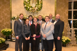 Garland employees attended the Pillar Award event to accept the award on behalf of the company
