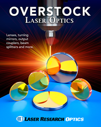 List includes over 400 different variations of optics made from copper, fused silica, germanium, silicon, and Zinc Selenide.