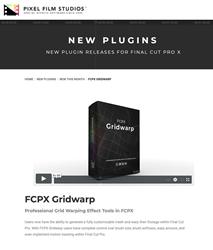 FCPX Gridwarp - FCPX Tools - Pixel Film Studios