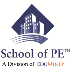 School of PE's logo.