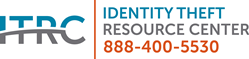 Identity Theft Resource Center Logo with phone number