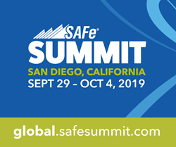 Registration is open for the 2019 Global SAFe Summit at global.safesummit.com