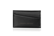 Minemo Wallet — black full-grain leather