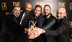 Founder and CEO of GKhair, Mr Van Tibolli with Jordanian Partners and GKhair Educators
