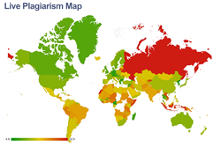 Live Plagiarism Map