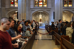 Candlelight ceremony at St. Patrick's Cathedral honors donor families