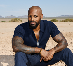 Tyson Beckford at Michigan International Women's Show
