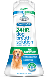 dog breath water additive safe