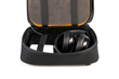 Developer's Gear Case — deep compartment holds bulky items and is big enough for headphones