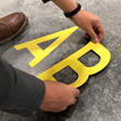 Mighty Line Peel and Stick Floor Marking Location Markers
