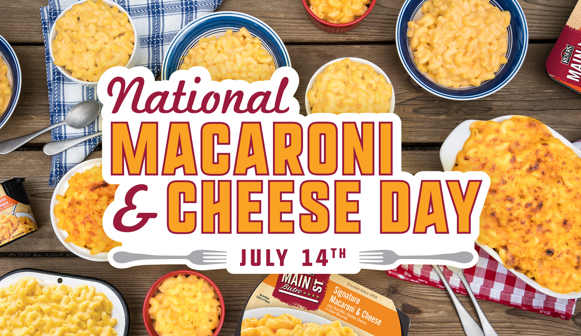 Reser’s Main St Bistro Celebrates National Macaroni And Cheese Day ...