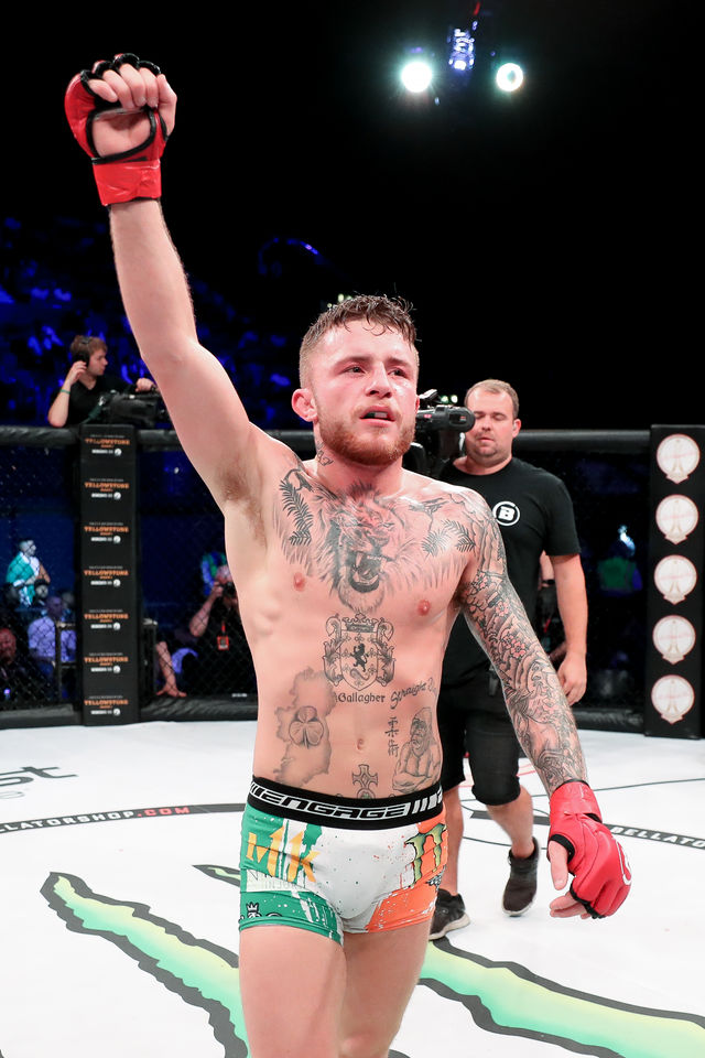 Monster Energys James Gallagher Wins Bellator 223 By Unanimous