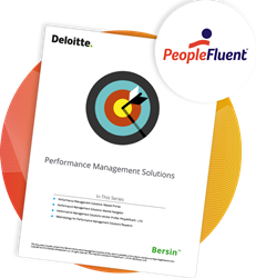 A screenshot of the 2019 Bersin Performance Management Solutions: Vendor Profiles report which found that PeopleFluent is equipped with all the expected standard and differentiated capabilities.