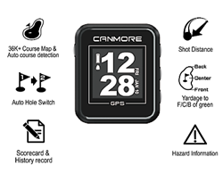 canmore gps golf watch