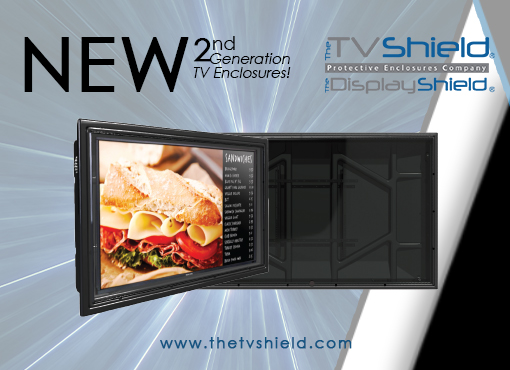 The TV Shield 60-65 Anti-Glare Outdoor TV Enclosure, Fits 60-65 Television 2nd Generation-2020 Model