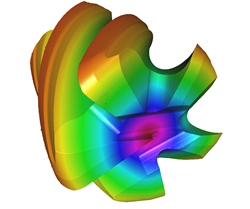 With its full 5-axis scanning capability, the measurement system will help bolster TWS R&D efforts by providing high fidelity surface data (see figure) for tools and workpieces.