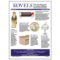 kovels, antiques, collectibles, memphis, nippon, candy container, christmas,pressed glass, south park city, colorado