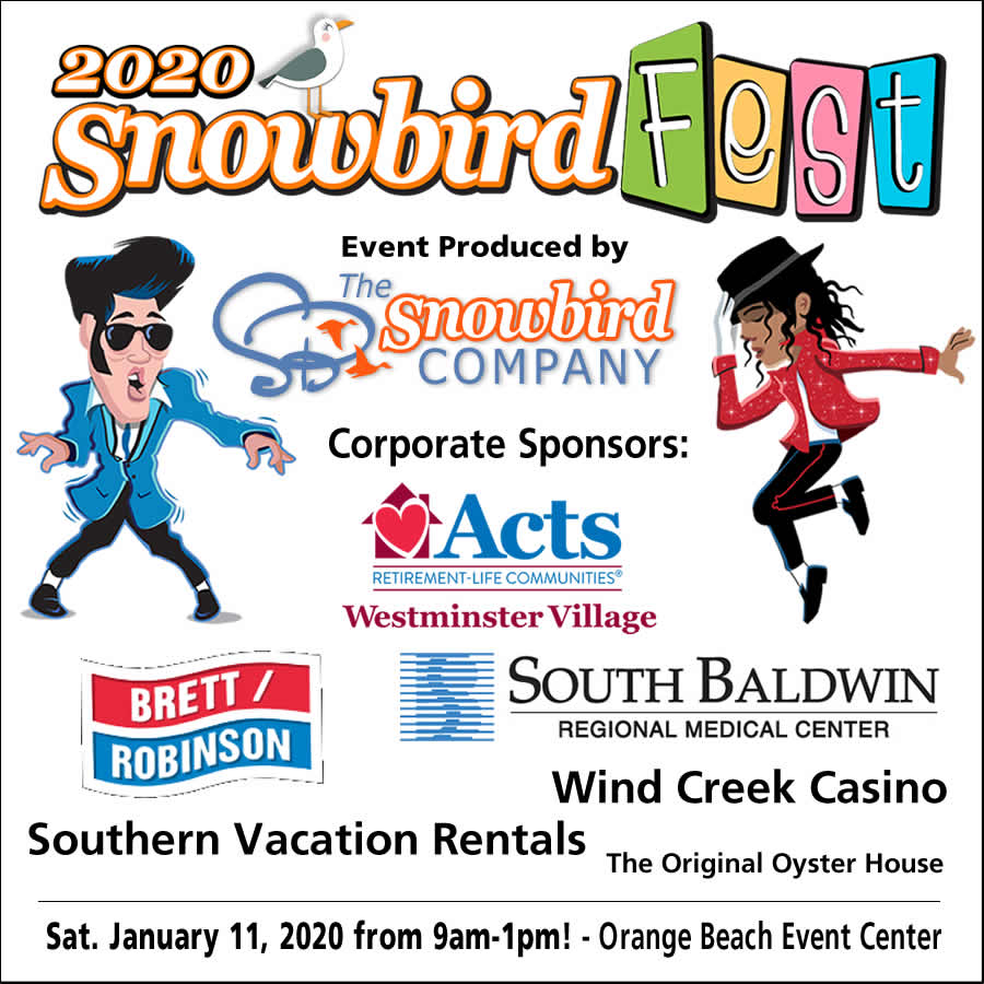 The Snowbird Company to Host 9th Annual Snowbird Fest, in Orange Beach, AL