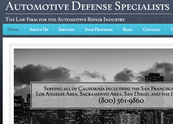Focused on fighting Bureau of Automotive Repair citations and accusations for SMOG technicians and repair shops.