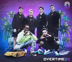 Overtime has signed Cole The Man, Hank Da Tank, Hollywood, Tjack and BreeZe to its new NBA 2K team, Overtime2K.