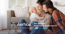Smart Home Nano Gas Sensors by AerNos to Play a Key Role in Health and Wellness