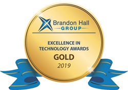 Brandon Hall Group - Unique Learning Technology GOLD Award