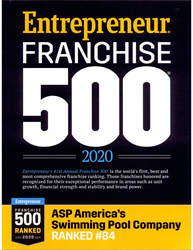 America's Swimming Pool Company Top Pool Company by Entrepreneur Franchise 500