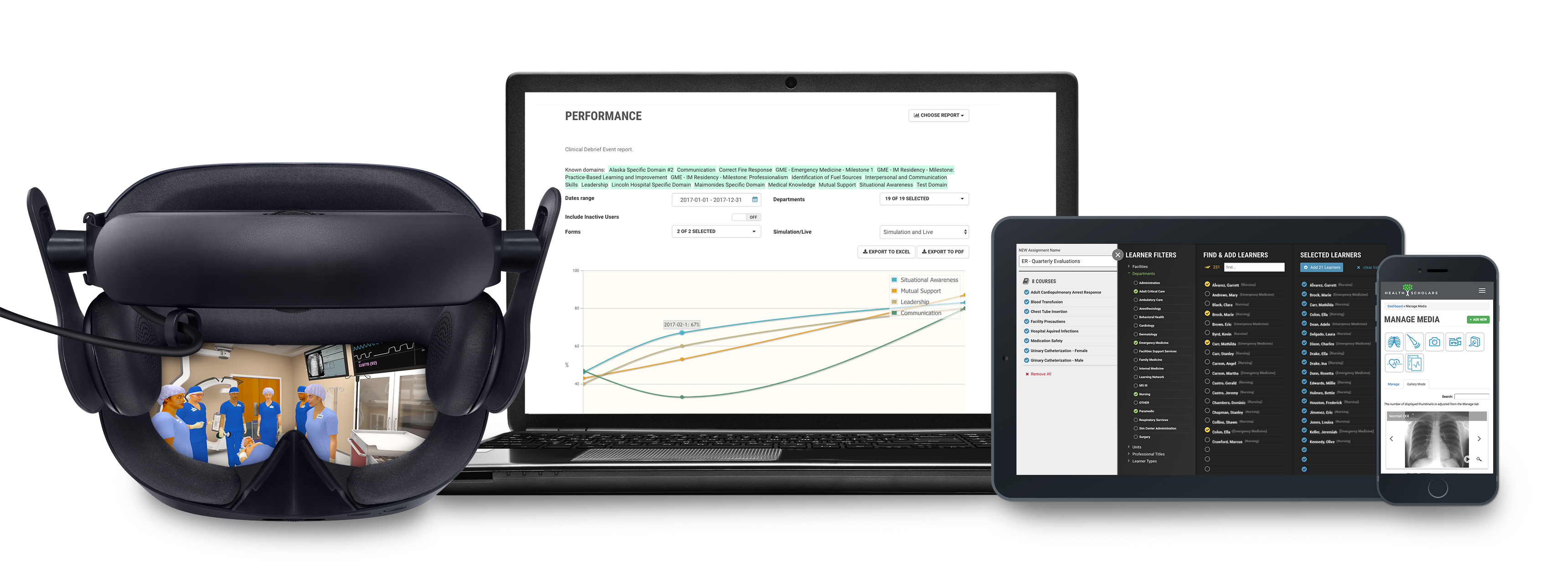 Health Scholars, the Virtual Reality Healthcare Training Platform