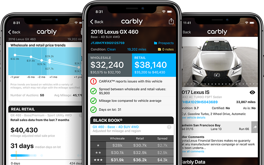 Carbly VIN Scanner First To Offer New NADA Enhanced Vehicle Values From ...