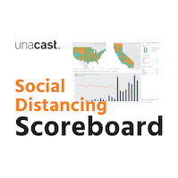 Unacast Launches Social Distancing Scoreboard
