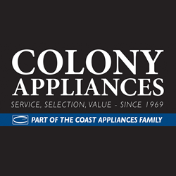 Colony Appliances - Part of the Coast Appliances Family