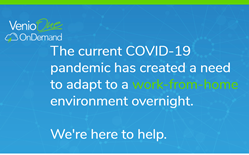 VenioOne OnDemand enables eDiscovery from home. We're here to help.