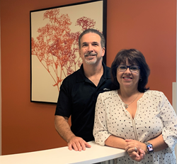 Ed & Mitzy at Office Evolution of Plantation, Florida