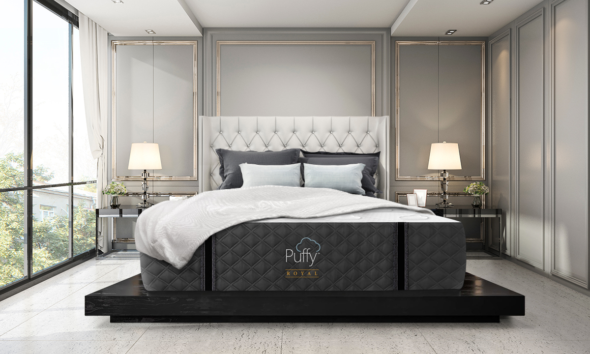 puffy royal hybrid queen mattress