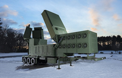 Raytheon missile radar detection system mock up manufactured by Additive Engineering Solutions