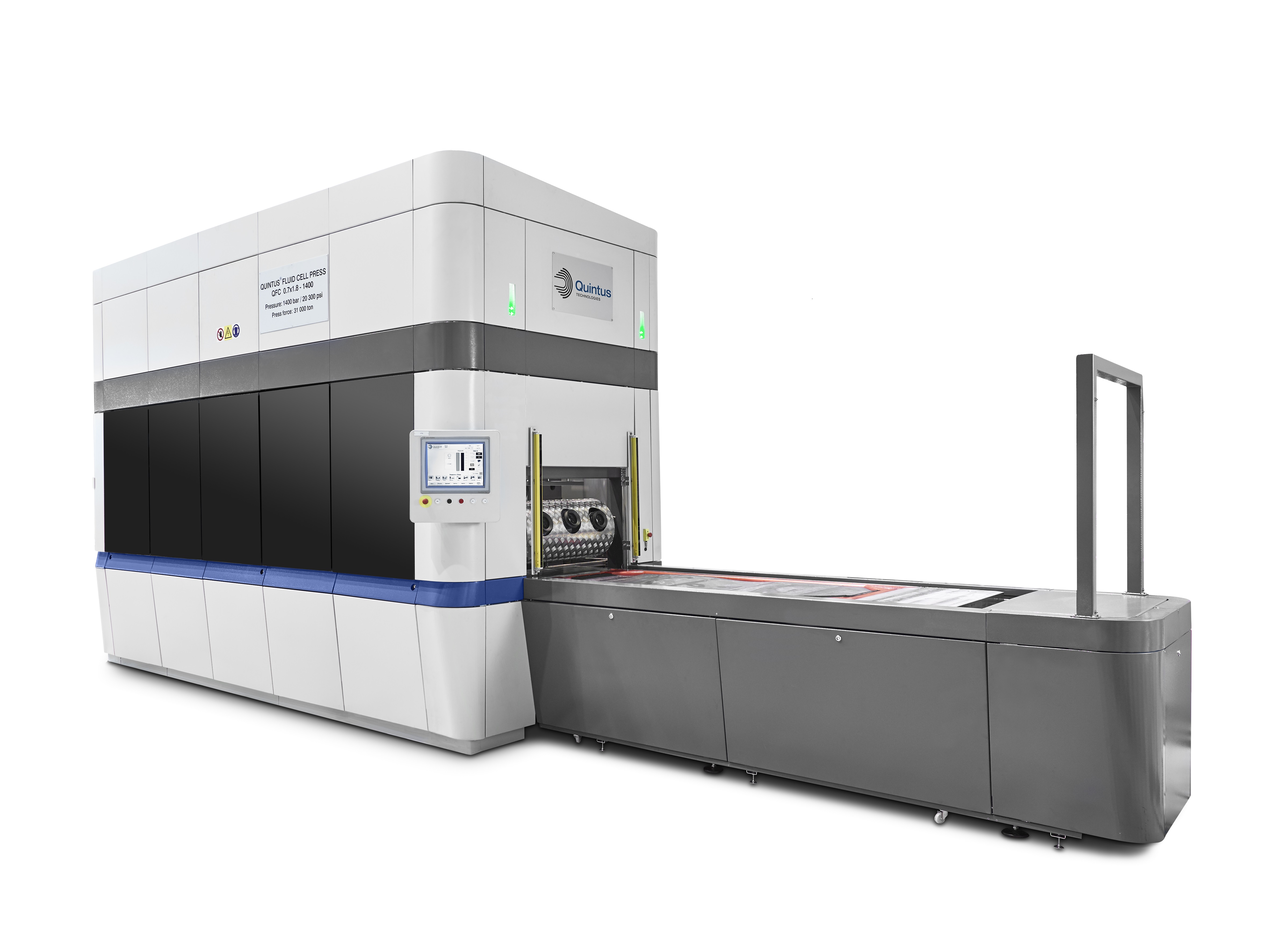 Quintus Technologies High Pressure Fluid Cell Press Brings Flexible