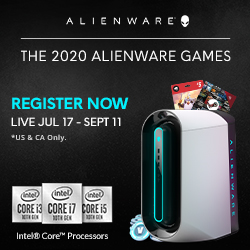 Starting July 17th and running through September 11th, participants will have the opportunity to rise in rank on the 2020 Alienware Games leaderboard by scoring points across multiple games.