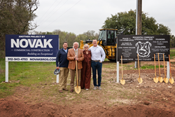 From Left: Robert Sulaski, Dr. Billie Hanks Jr. Carole Ann Hanks, Jeff Novak