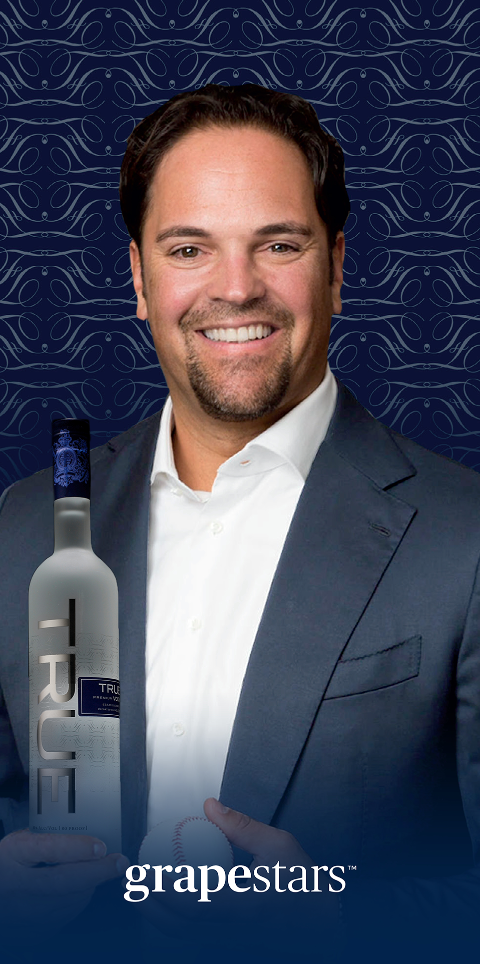 NY Mets' Hall of Famer Mike Piazza Launches True Vodka on GrapeStars Marketplace