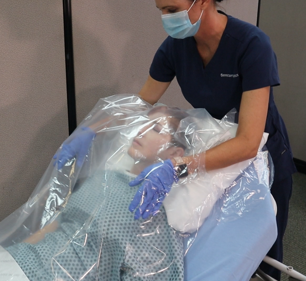 Introduces the COVAIRE™ Clear Barrier Drape, Compliments PPE Reducing Risks