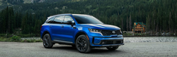 Blue 2021 Kia Sorento