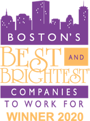 Logo of Boston's Best and Brightest Companies to Work For: Winner 2020