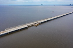 Three Mile Bridge Damage - Pensacola
