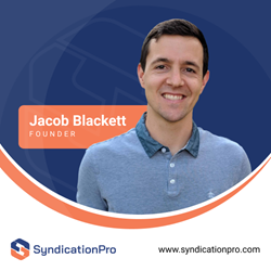 Jacob Blackett Headshot - The Founder of SyndicationPro