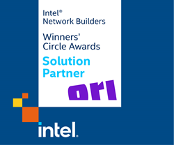 The Intel® and Ori logos, alongside the words Solution Partner.