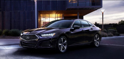 2021 Acura TLX parked outside