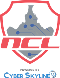 NCL Powered By Cyber Skyline Centered Logo